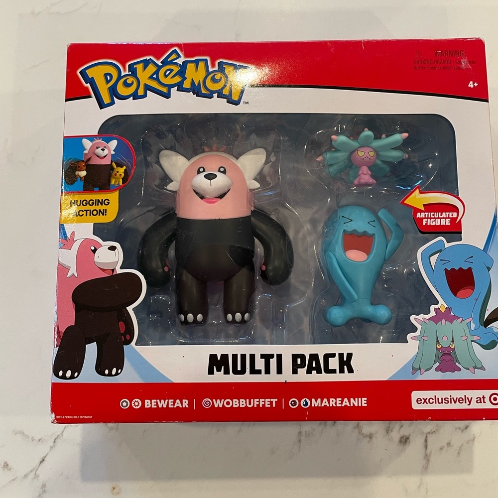 NWT Pokémon multi pack
